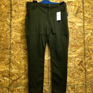 Old Navy Dark Army Green Skinny Stretch Jeans